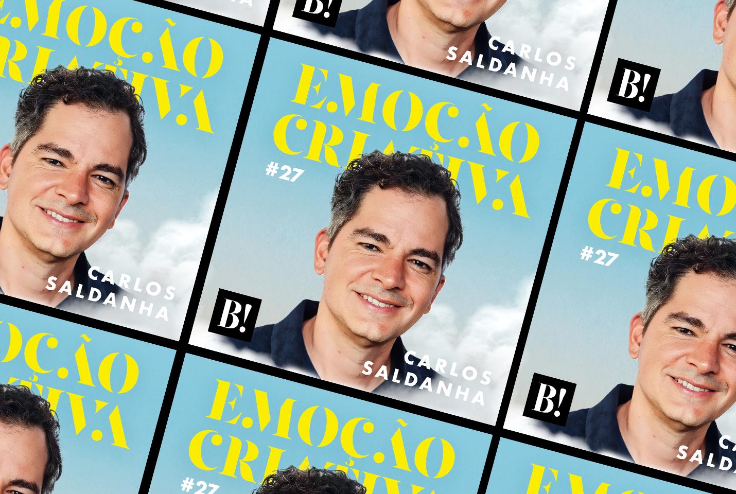 Carlos Saldanha é o convidado da semana no podcast Emoção Criativa