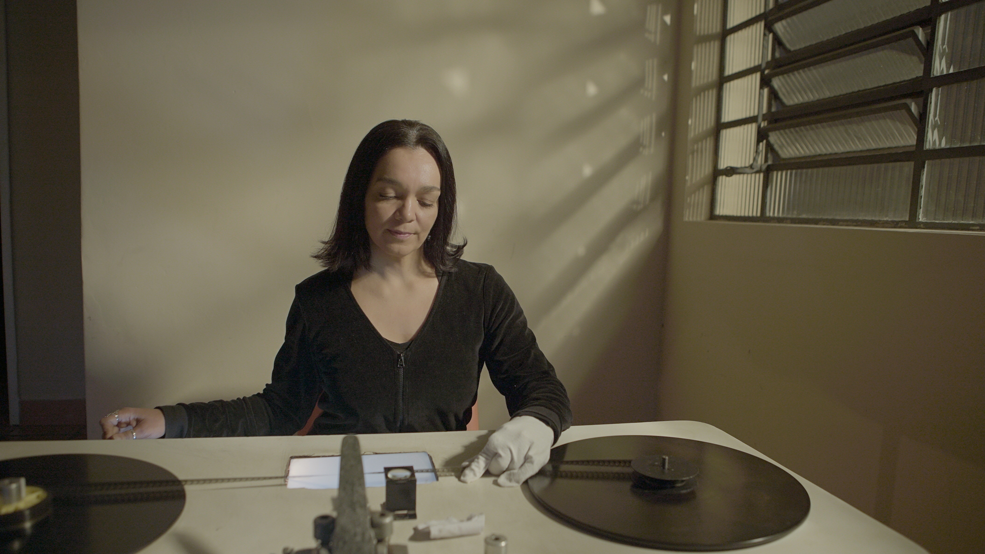 processo de restaura&ccedil;&atilde;o do filme 